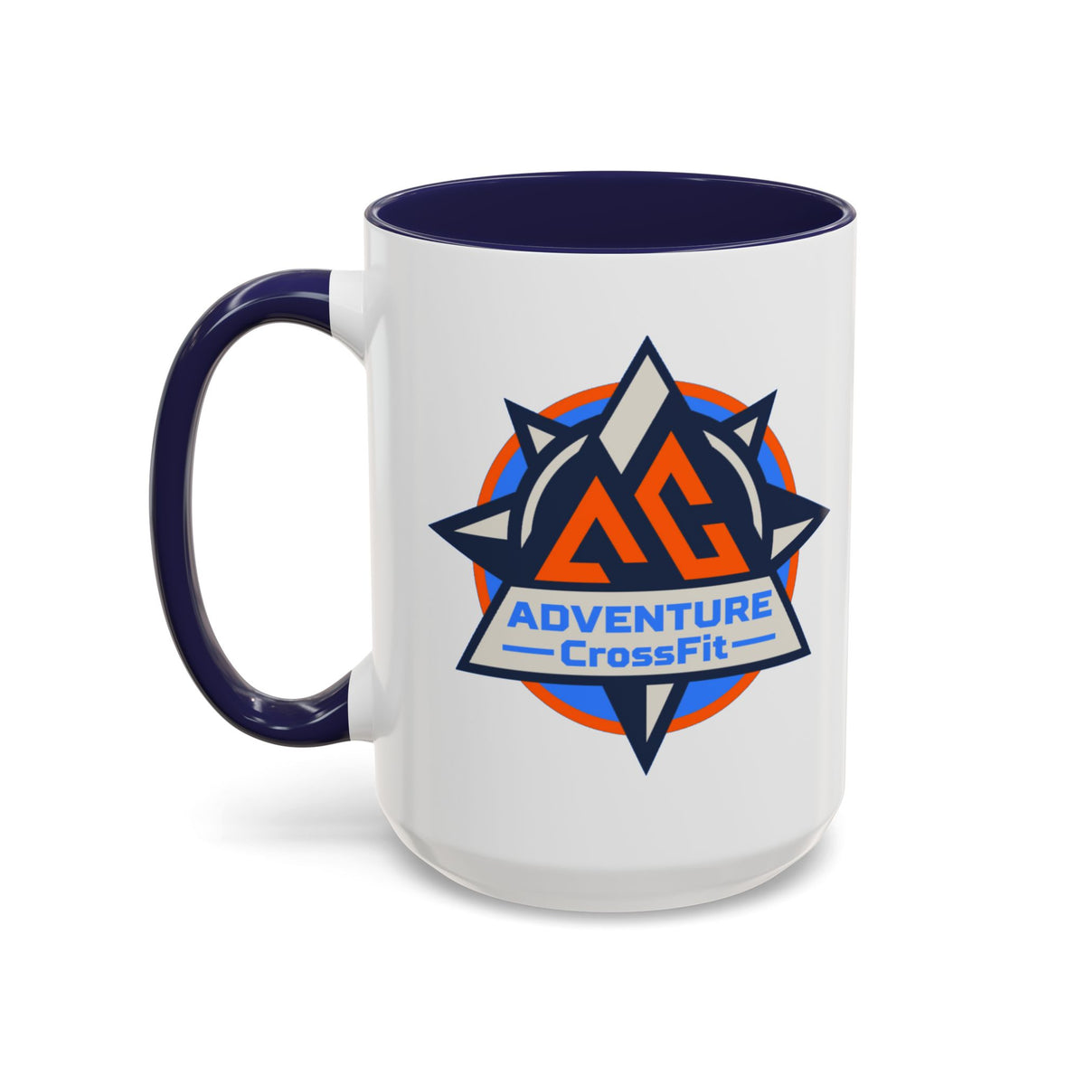 White/Blue ADVCF Mug (11oz, 15oz)